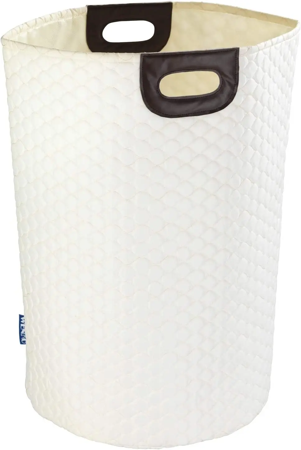 

laundry basket Wabo gray - laundry basket with lid 3 handles capacity of 75 liters fiber 40 x 60 x 40 cm dark gray