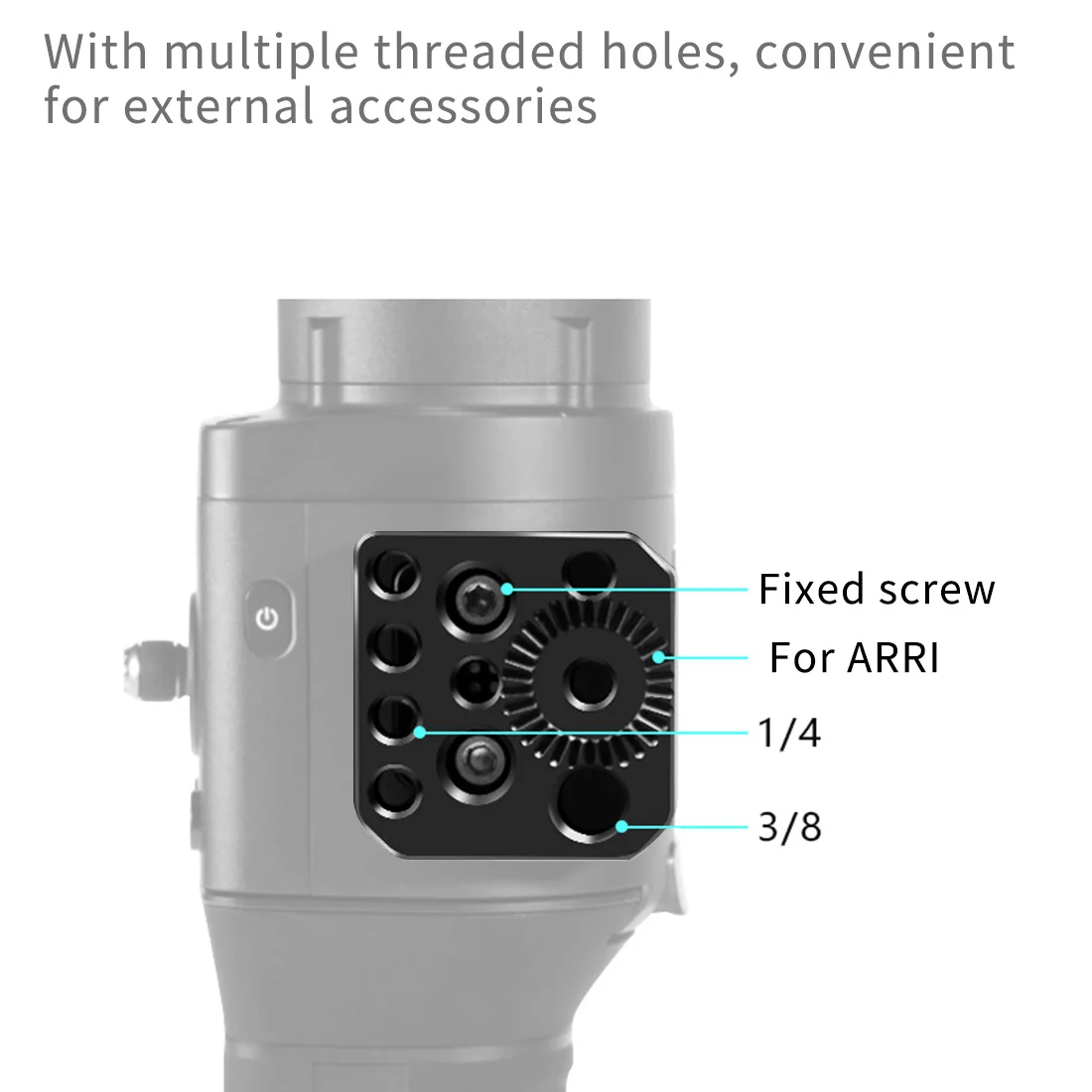 Держатель крепления монитора для DJI Ronin S/SC/RS2/RSC2 карданный стабилизатор