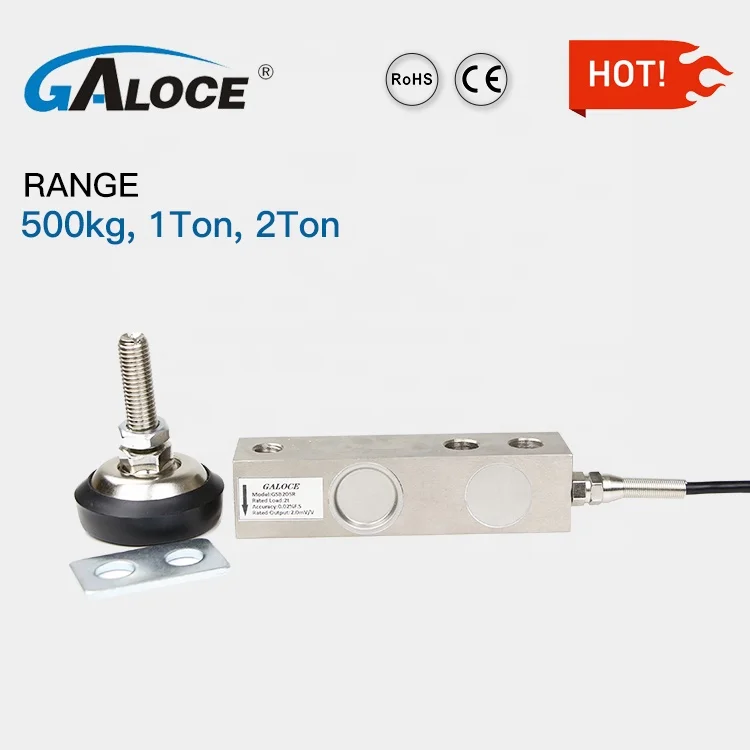 

GALOCE GSB205 Kit Animal scale Weighing Scale Sensor 3 ton shear beam Load Cell For Livestock Floor scale
