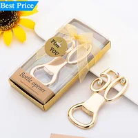 50Pcs Numbers Bottle Opener with Diamond Beer Wine Opener Wedding Anniversary 50 Years Old Party Gift Decoration