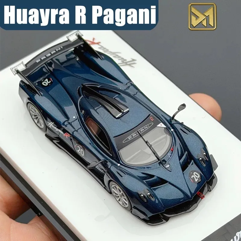 Фото DMY 1/64 Huayra R Pagani Limited Edition 99 в наличии, коллекционная модель автомобиля из смолы и литого металла, рождественские подарки №1