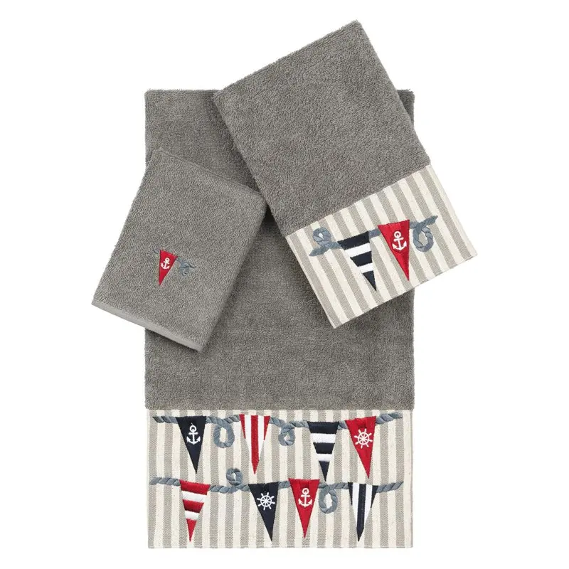 

Ethan 3 Piece Embellished Towel Set