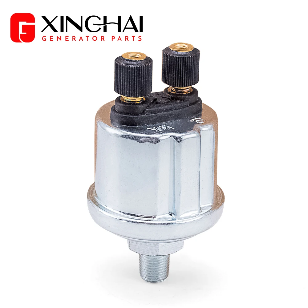 

0 to 10 Bars 1/8NPT VDO Oil Pressure Sensor Diesel Generator Parts 10mm Stainless Crew plug Alarm matching oil pressure gauge