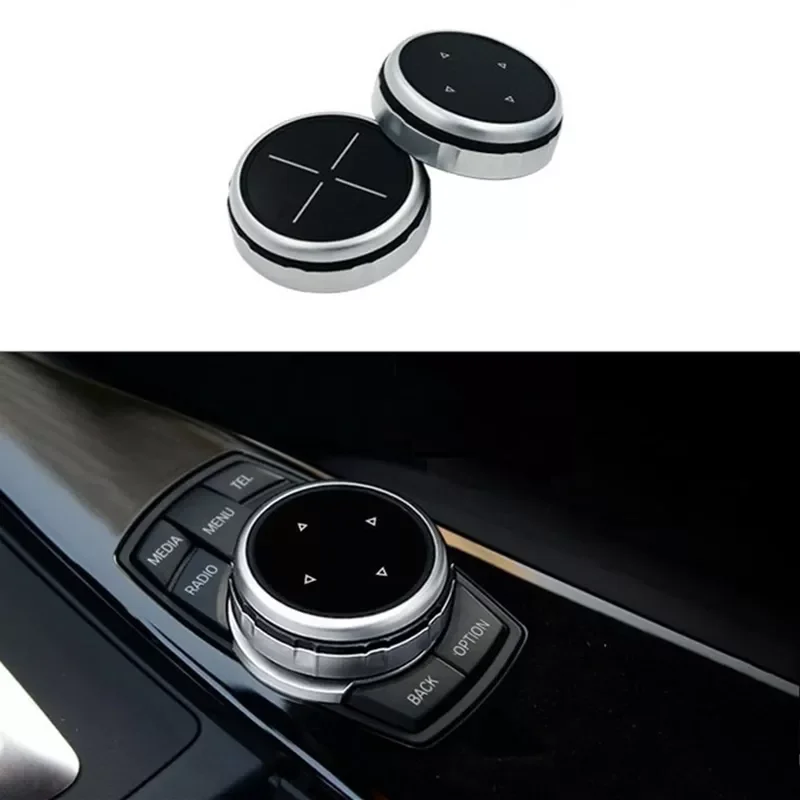 

Car Multimedia Buttons Cover iDrive Stickers for BMW 1 3 5 7 Series X1 X3 F25 X5 F15 X6 16 F30 F10 F07 E90 F11 E70 E71