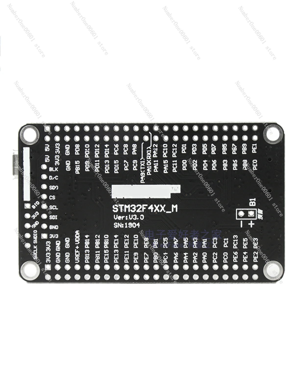 Макетная плата микроконтроллера STM32F407VGT6 модуль встроенного программирования