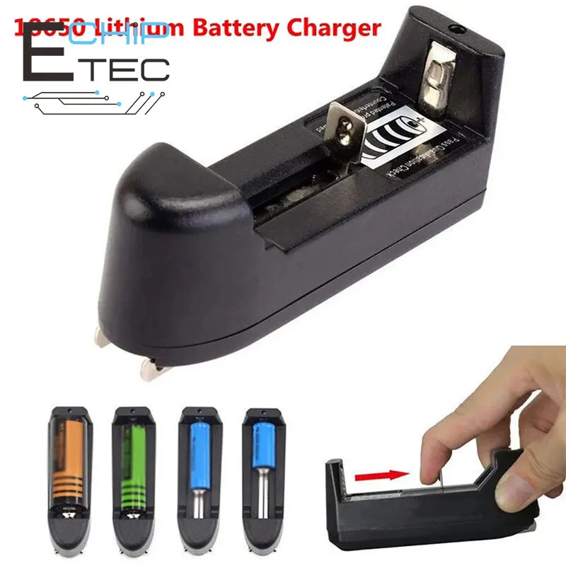 

Free shipping 1PCS/2PCS 18650 14500 Lithium Battery Charger Multi-function Single Slot 3.7V Charger Universal Single Charger