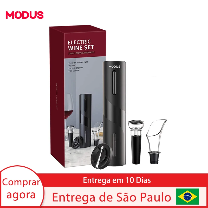 

Model Battery Electric Wine Opener with 3 Accessories Bar Party Kitchen Tools