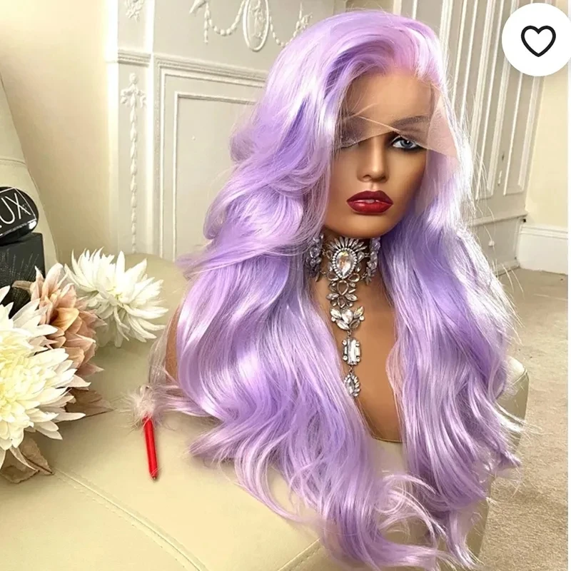 Женский парик из синтетических волос с длинными волнистыми волосами