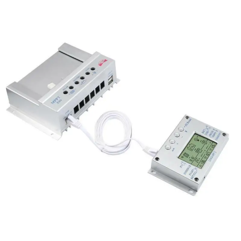 

Discharge Controller 2 In 1 Overload Au Battery Reverse Polarity Protection Lcd Screen Display Controller Mppt Solar Controller