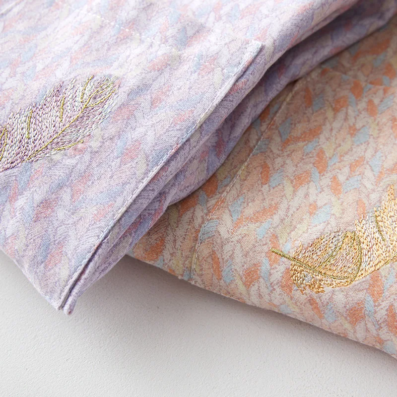 Женский хлопковый пижамный комплект 2022 теплый домашний костюм с длинным рукавом