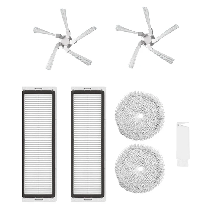 

7Pcs For Xiaomi Dreame W10 Vacuum Cleaner Washable HEPA Filter Mop Cloth Side Brush Cleaning Replacement Spar Parts