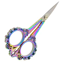 nail art chameleon vintage scissors retro scissors embroidery fabric cross stitch sewing trimmer manicure tool