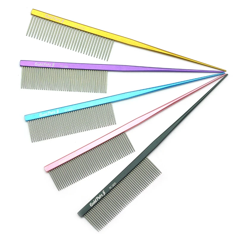 

Pet Grooming Line Comb Dog Boundary Comb Tip Tail Comb Yorkshire Longhaired Dog 3 Get 1 Free