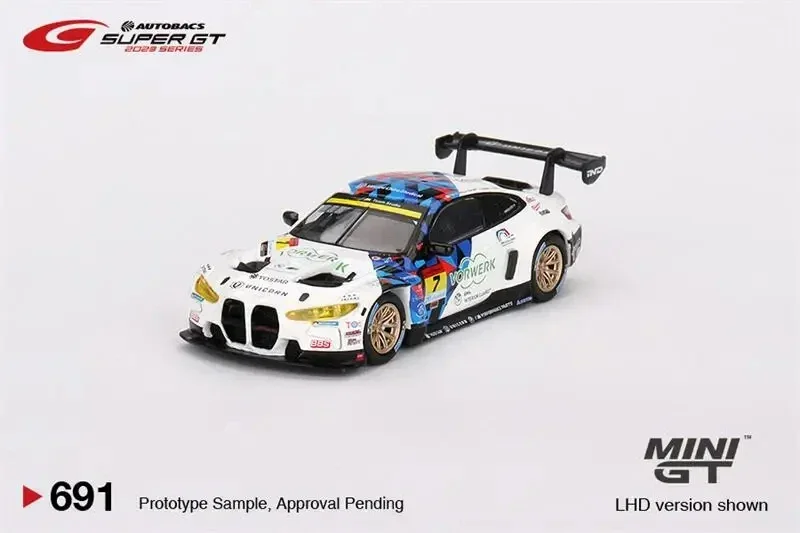 MINI GT 1:64 Huracan / M4 NSX GT3 литая модель автомобиля