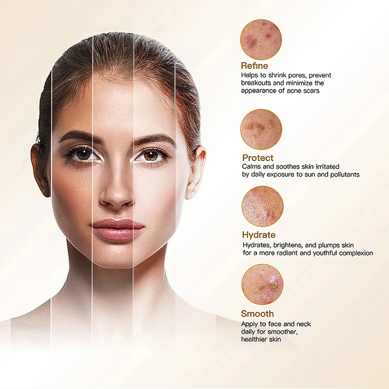 Prettycome витамин С лицо сыворотка отбеливающий гиалуроновая кислота противоморщинный антивозрастной увлажняющий выцветание темных пятен уход за лицом включить.