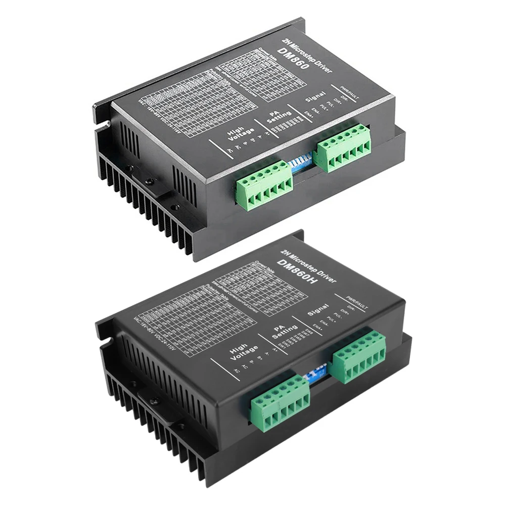 Контроллер шагового двигателя DM860H DM860 2 фазы 24-110 В