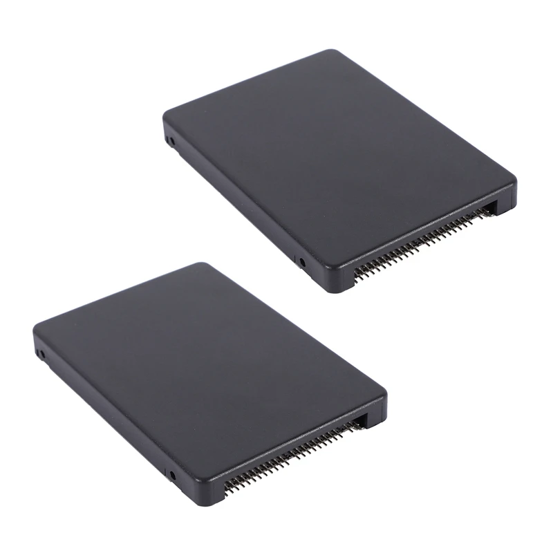 

2X 44PIN MSATA до 2,5 дюймов IDE HDD SSD MSATA адаптер PATA конвертер карта с чехлом