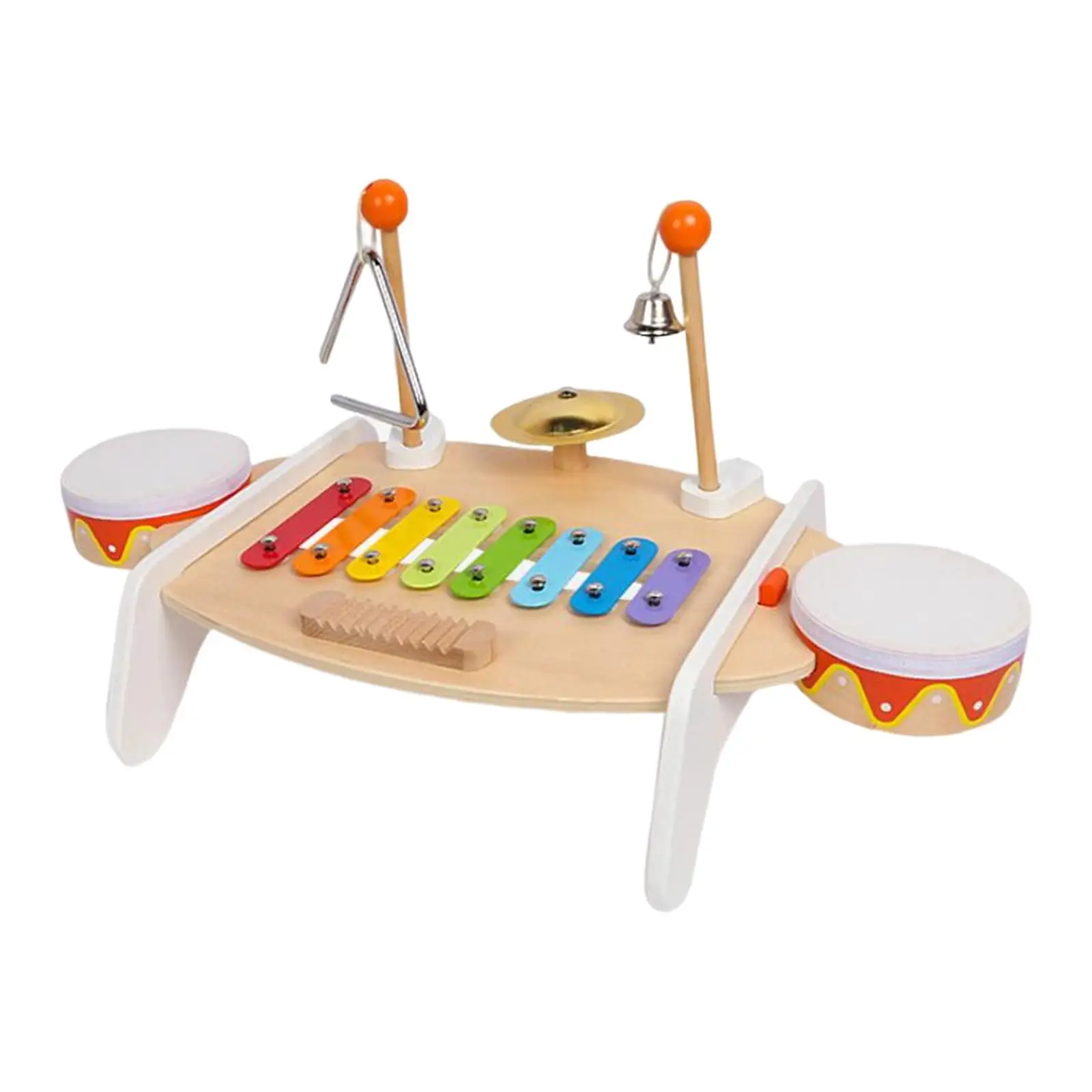 

Portable Xylophone Toy Wooden Percussion Toy Sensory Musical Toy Montessori Toy for Kids Children Girls Beginner Gift