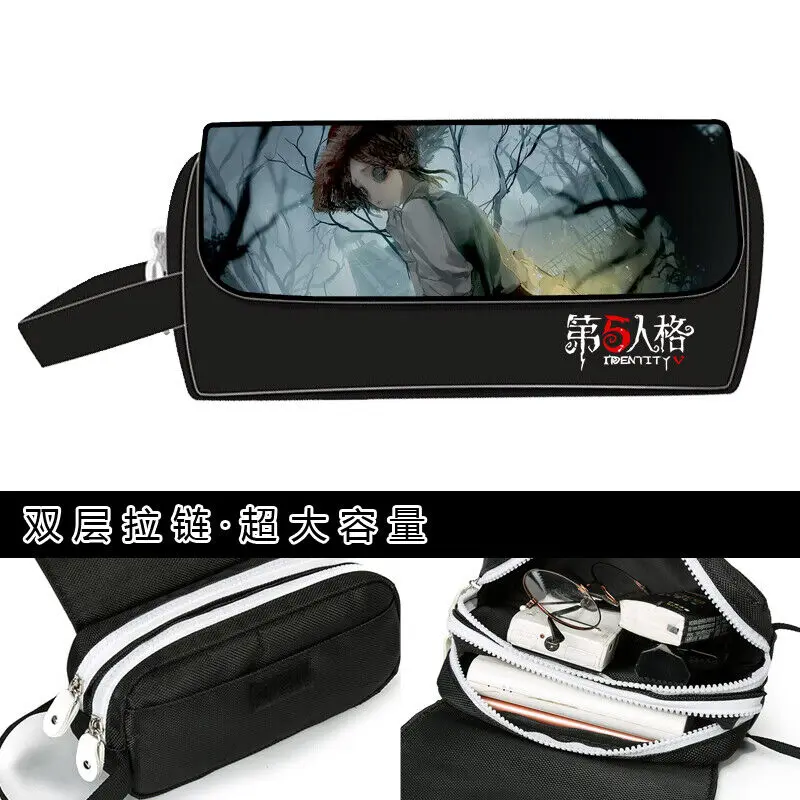 

Чехол-книжка с V-образным рисунком для студентов, черный чехол-карандаш, женский подарок #1