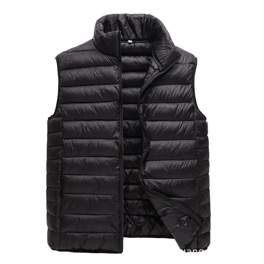 

Winter Men Duck Down Vest 2022 Coat Ultralight Sleeveless Puffer Vest Jacket ultra thin warm lightweight down jacket Waistcoa