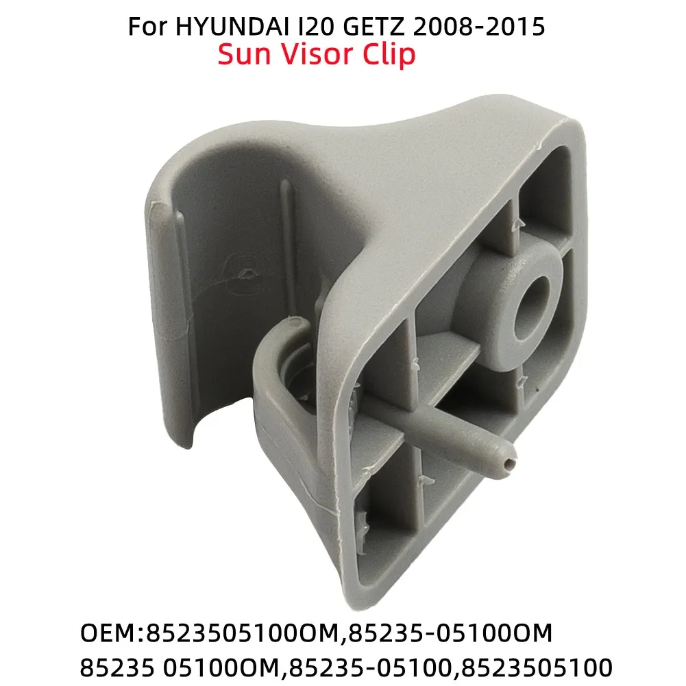 

1 шт. серый автомобильный зажим для солнцезащитного козырька для Hyundai I20 GETZ 8523505100OM зажимы для солнцезащитного козырька держатель кронштейн фиксатор аксессуары для интерьера
