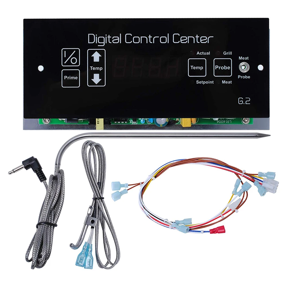 

Digital Thermostat Control KIT For Louisiana Grill G2 with Meat Probe/Temperature Probe / Harness Compatible with Lg700 Louisian