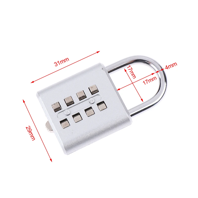 8-значный Кодовый Замок Из Цинкового Сплава Для Багажа Дорожная Сумка Умный С