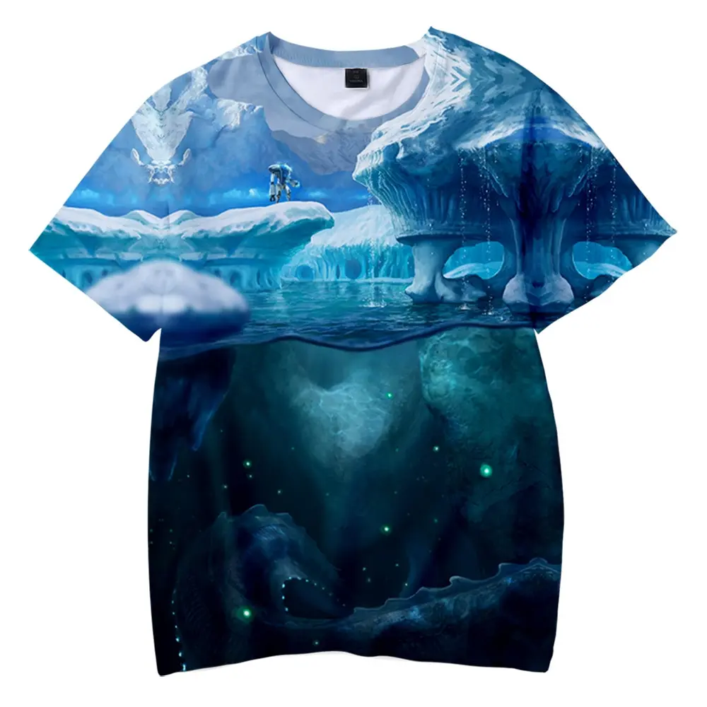 

Fashion Subnautica Below Zero T-shirt Boys Girl 3D Print Design Oversized T Shirts Men Women Tees Clothing Sweatwear Kids Top