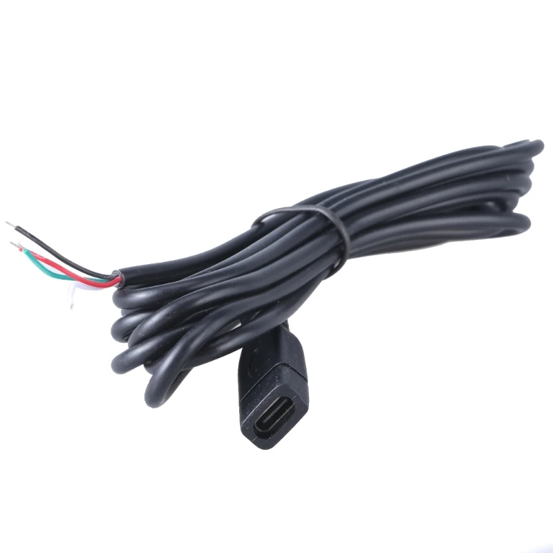 Многоцелевая линия передачи данных типа C кабель питания USB с паяемым концом