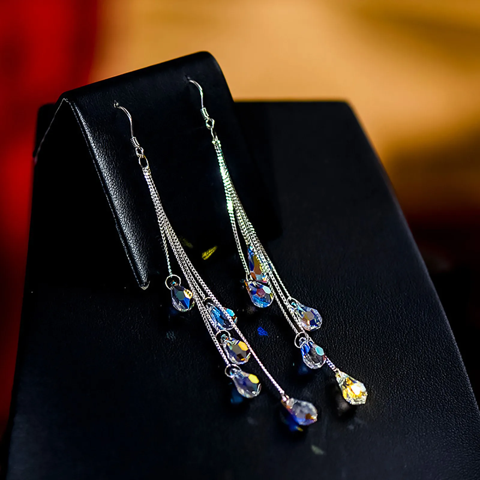 

Colorful Crystal Earrings For Teen Girls Minimalist Piercing Studs Trendy Earrings Gold Earrings for Women Set