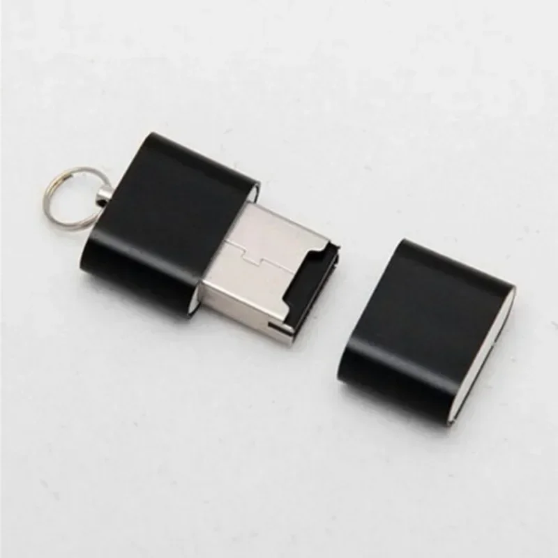 Ультратонкий мини-кардридер из алюминиевого сплава 480 Мбит/с USB 2 0 T TF Micro SD