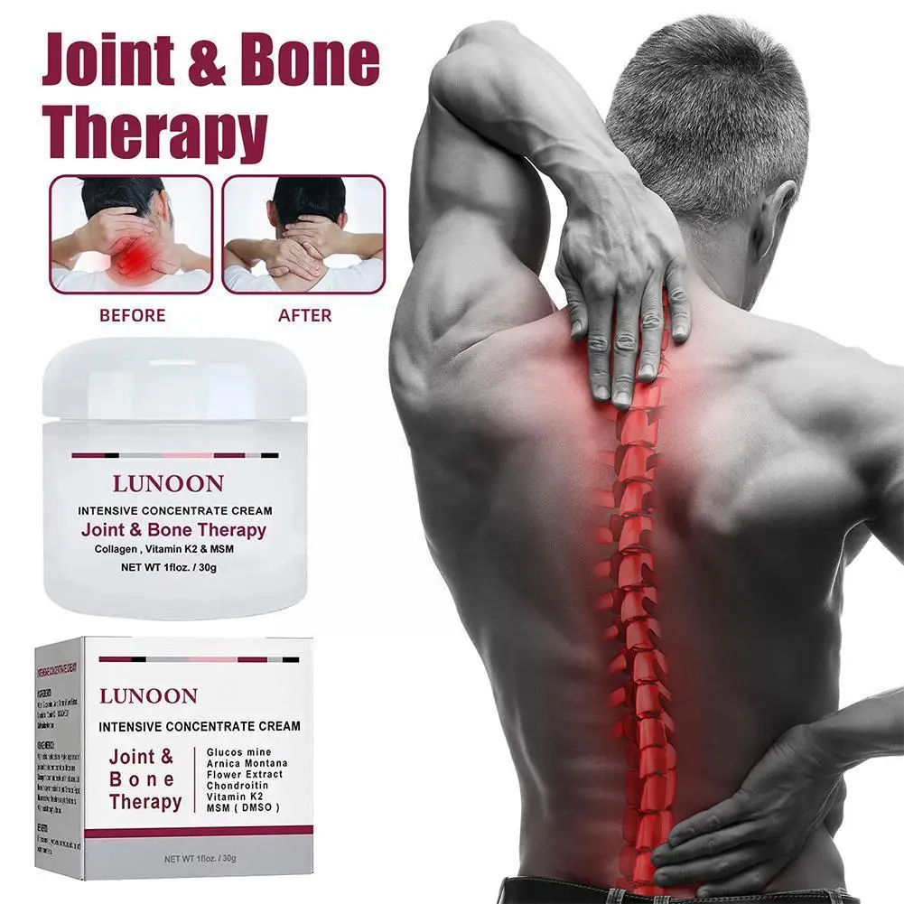 

New Joint And Bone Therapy Cream Reduce Pain Relieve Stiffness Back Muscle Sooting Cream For Joint Muscle Recovery Beauty H Y4C8