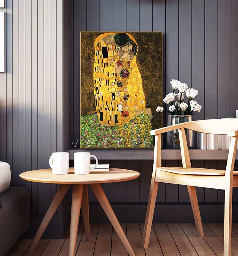 Рисунок 3 - Поцелуй Густава Климта картины