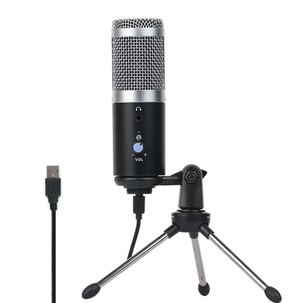 

Professional Condenser Microphone Recording Studio USB Microphone for PC Computer Streaming Podcasting Games YouTube Mic