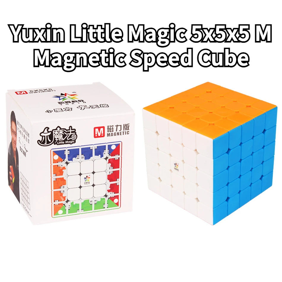 

[Funcube] Yuxin маленький волшебный 5x5x5 м Магнитный скоростной куб профессиональные магниты без наклеек 5x5 кубик-Головоломка обучающие игрушки