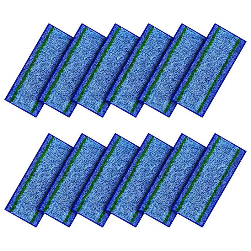 

12Pack Wet Mopping Pads Washable And Reusable M6 Wet Mopping Pads Compatible With Braava Jet M6 Series Robot Mop Spare Parts