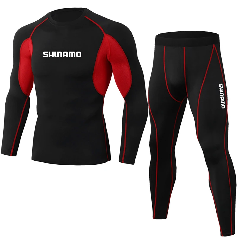 

2022 Men Outdoor Sports Fishing Clothes Sets Breathable Quick Dry Anti UV 40+ Anti Mosquito Long Sleeve Fishing Shirts Pants