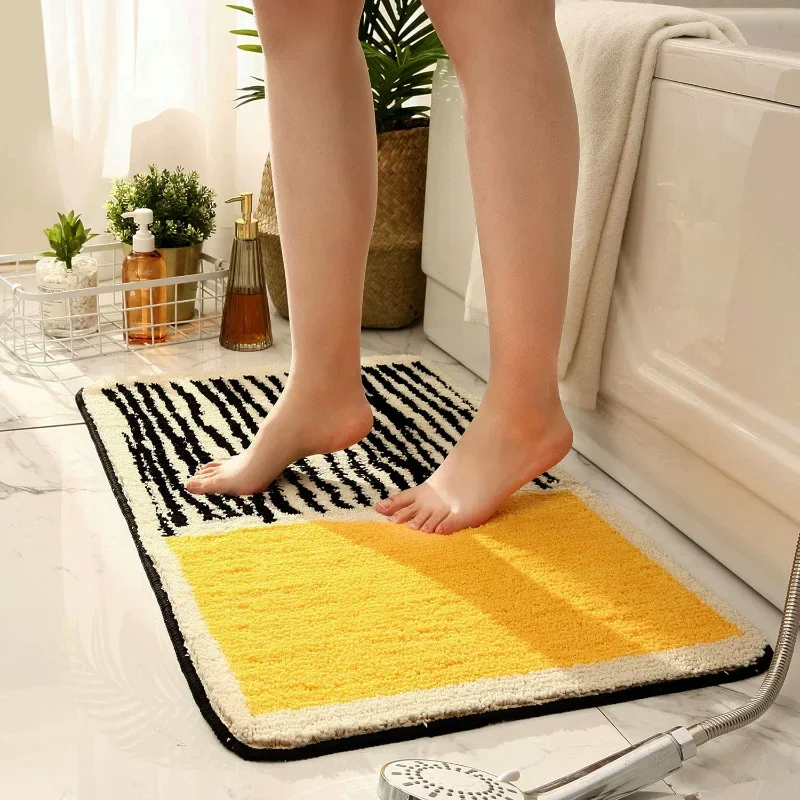 

20"x31" Water Absorbent Ultra Soft Bath Rugs,Bath Carpets,Luxury Bathroom Rug Mats,Machine Wash/Dry For Tub Shower Bath Room