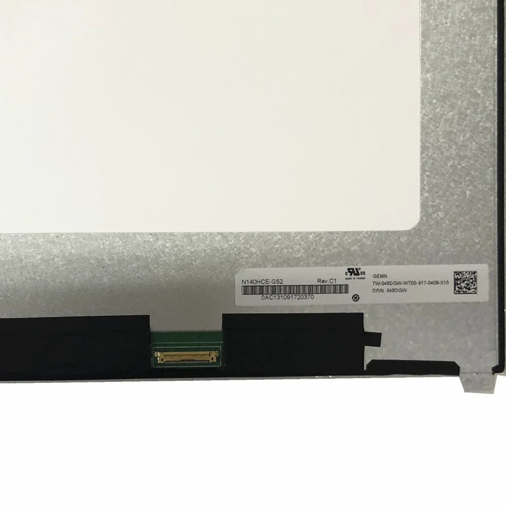 N140HCE-G52 Rev C1 подходит для Dell NV140FHM-N47 B140HAN03.3 Сменная панель IPS latitude 7480 ЖК-экран со