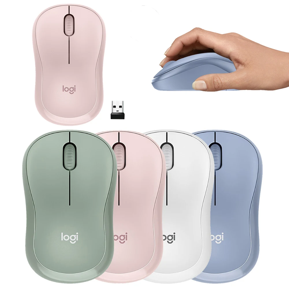 

Мышь Logitech M221 Беспроводная оптическая, 3 кнопки, 2,4 ГГц