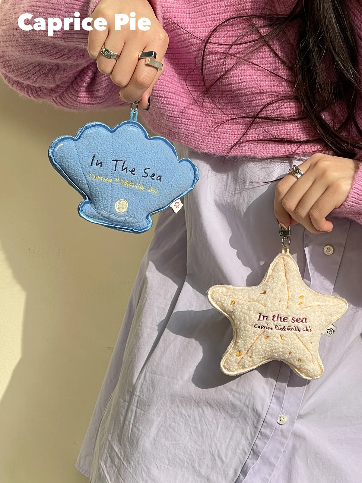 Caprice Pie Seaside Collection Сумка в виде морской звезды с подвеской AirPods для наушников Bluetooth