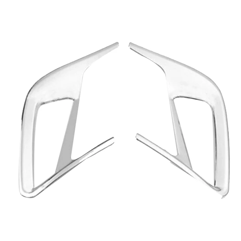 2 шт. накладки для фонаря противотуманная задняя хромированная лампа хэтчбека Ford