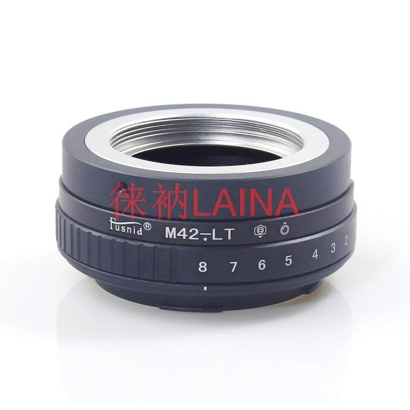 Фото Переходное кольцо M42-LT TILT для объеква M42 42 мм к камерам Leica T LT TL2 SL CL Typ701 18146 18147, Panasonic S1H/R S5, Sigma FP №2