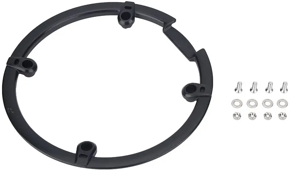 

Звездочка для велосипеда, Черная защитная цепь, пластиковая звездочка, коленчатая защита цепи для горного велосипеда