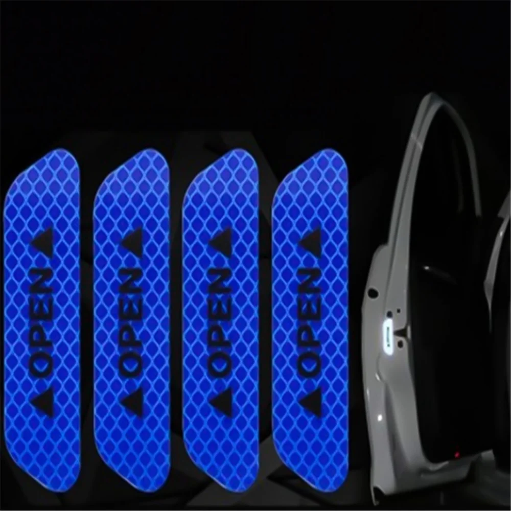 

Car night safety reflective stickers for Citroen C3 C4 C5 DS3 DS4 DS5 DS6 C1 C2 C6 C8 Fiat 500 Saab Renault Duster Megane 2 3