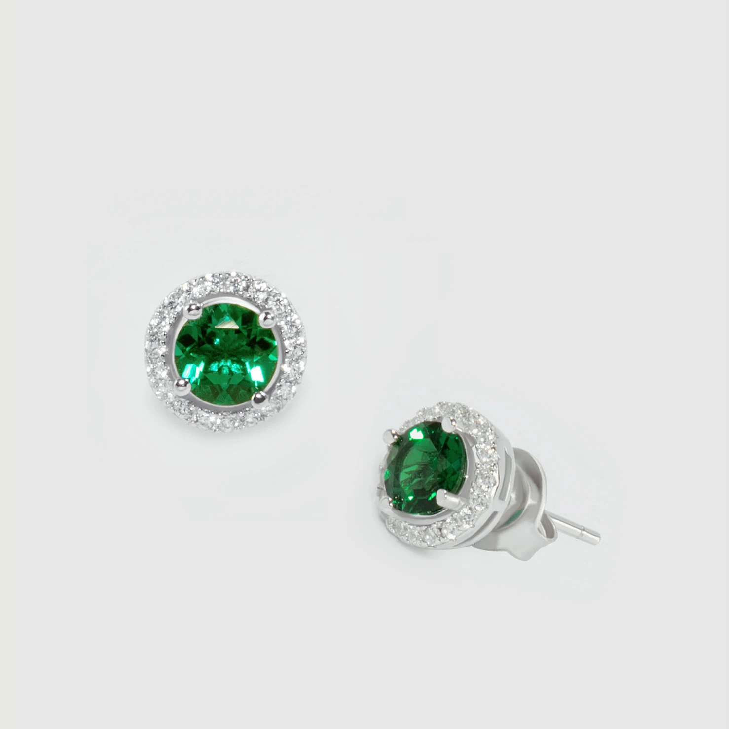 

Charming Alexandrite Emerald Green Gemstone Earrings 925 Silver Moissanite Earrings Fine Jewelry Luxury Anniversary Party Gift