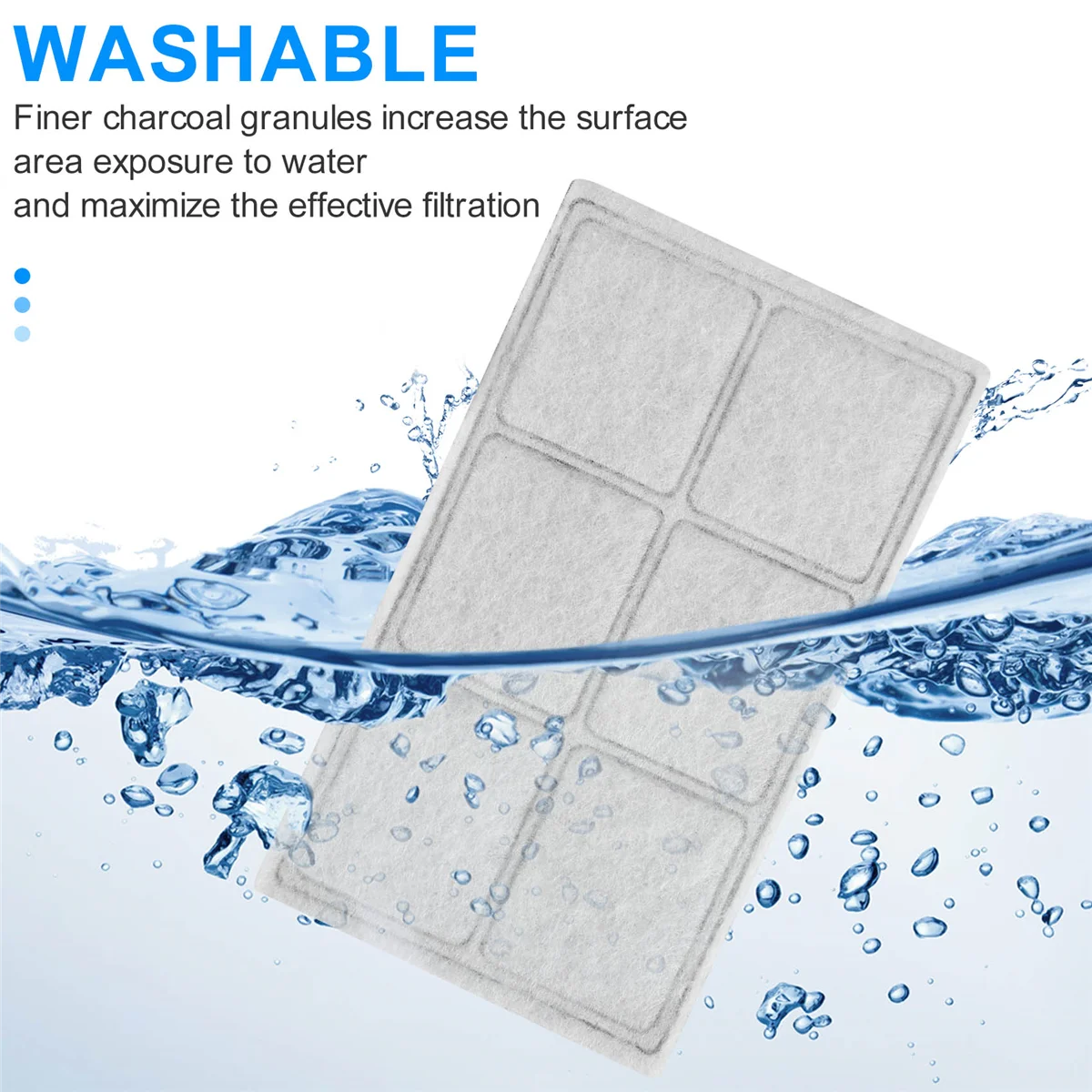 6 шт. сменные фильтры для фонтана Drinkwell Platinum Pets Cat Dogs диспенсер питьевого