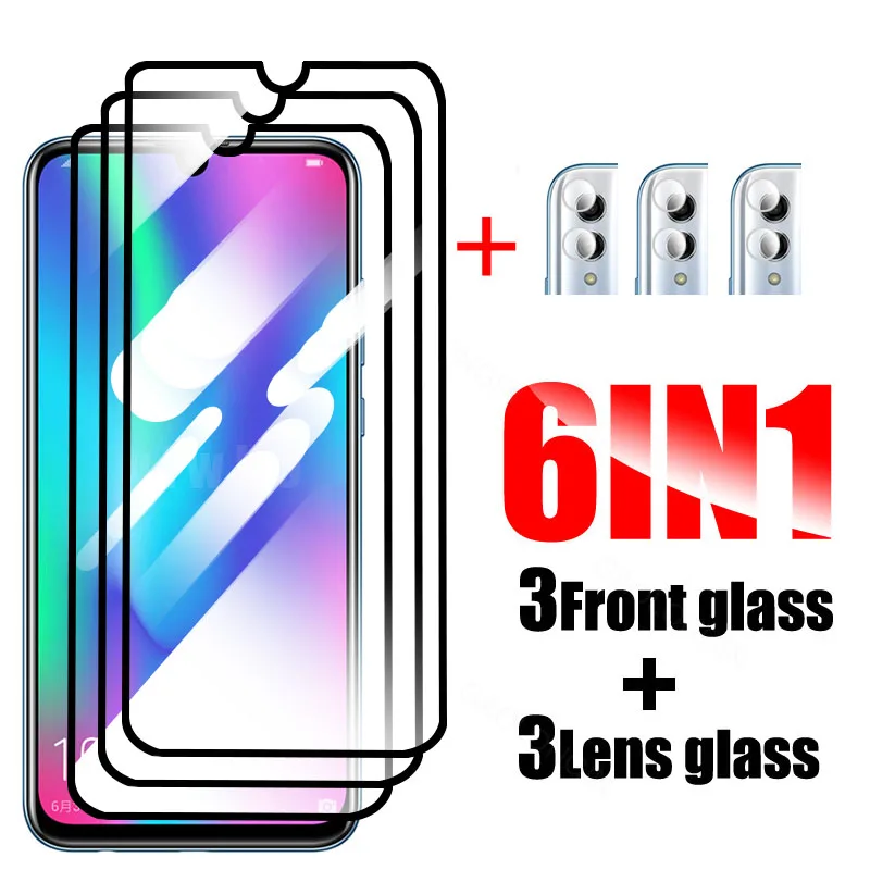 

On Honor 10lite Glass Protective Glass For Huawei Honor 10 Lite Honor10x Light Xonor Honer 10 i Honor10i Camera Screen Protector