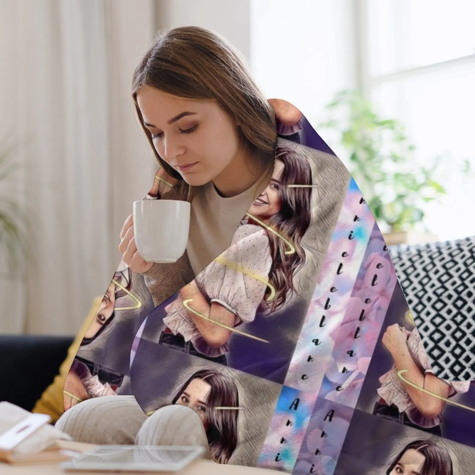 Одеяло Annie leblanc модные диваны диван-кровать аниме одеяла