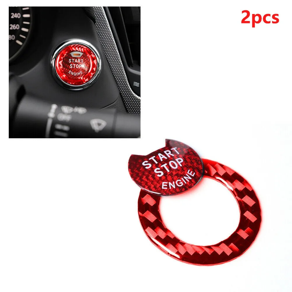 Наклейки на крышку кнопки включения и остановки двигателя с декоративной